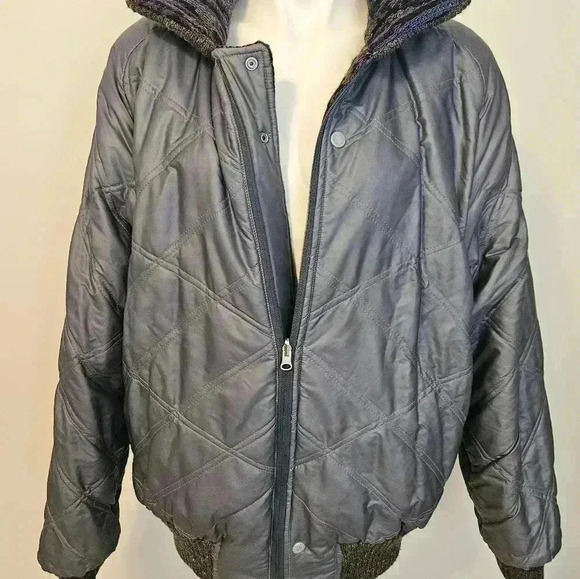 Baghins Knit Wear Wool Mohair Blend Reversible Knitted EUC Size Large - Picture 13 of 16